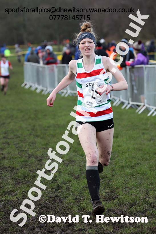 Womens under-20 Northern Cross Country Champs., Witton Park, Blackburn. Photo: David T. Hewitson/Sports for All Pics
